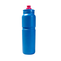 Bouteille d'eau en plastique personnalisée pour le sport, avec bec verseur à pression, durable, pour les activités de plein air, le camping, la randonnée longue distance