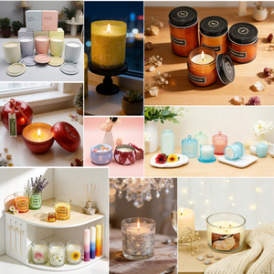 Vela Perfumada de Cera de Soja Vegetal de Marca Privada, 40h de Duración, Aroma Natural, Vela Aromática para el Hogar - Product Image 6