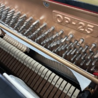 KAWAI OP25 Upright Piano Japanese Original Warm Tone, Great for Kids Practice Grade Exams