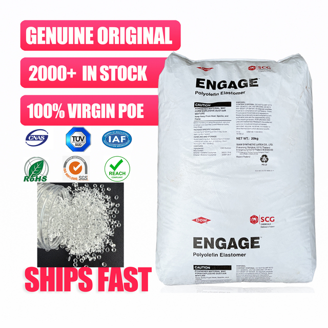 ENGAGE POE 8150 Virgin Pellets for PP Toughen Crosslink Foam Shoe Automotive Wire Cable TPO Elastomer High Impact Resistance Low