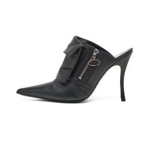 Pocket Sexy Fashion Best Quality Design Big Size <b>Pumps</b> Shoes Luxury Denim Heels for Women - Product Image 5