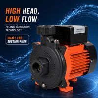 Pompa Air Sentrifugal Mini Seri PE PUN DN25 Outlet untuk Sistem Peningkatan Sirkulasi Air Panas Dingin Dukungan OEM ODM