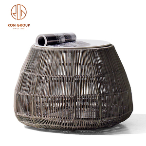 Mobili <span class=keywords><strong>da</strong></span> <span class=keywords><strong>esterno</strong></span> con schienale alto in stile moderno salotto <span class=keywords><strong>da</strong></span> giardino divano in rattan set di mobili patio balcone chaise poltrona - Product Image 6