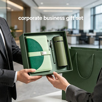 Ensemble cadeau d'entreprise personnalisé, tasse isotherme de luxe, carnet, kits exécutifs, ensemble cadeau promotionnel d'entreprise avec boîte, ensemble cadeau commémoratif