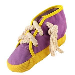 Longnew <span class=keywords><strong>Pet</strong></span> çok renkli moda çekici çiğnemek köpek oyuncak çiğnemek <span class=keywords><strong>Pet</strong></span> Bite ayakkabı oyuncaklar - Product Image 6