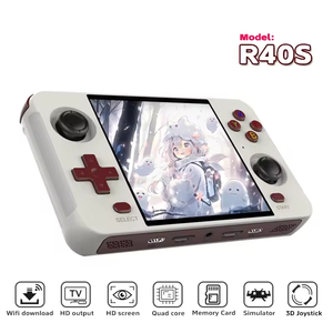 Consola de Videojuegos Portátil R40S RK3566 con Pantalla HD de 4 Pulgadas, Reproductor de Juegos Retro Clásico de Código Abierto con Joystick para Niños - Product Image 6