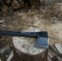 11.1 "bois fendage hache hache poignée en fibre de verre survie Camp hache extérieur hache à découper pour l'exploitation forestière abattage coupe du bois