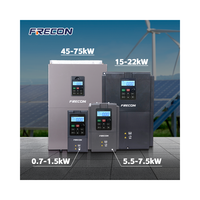 220V 380V convertisseur de fréquence Variable onduleur 4KW-15KW pompe à eau solaire entraînement 3000W puissance nominale moteur tension nominale 15KW