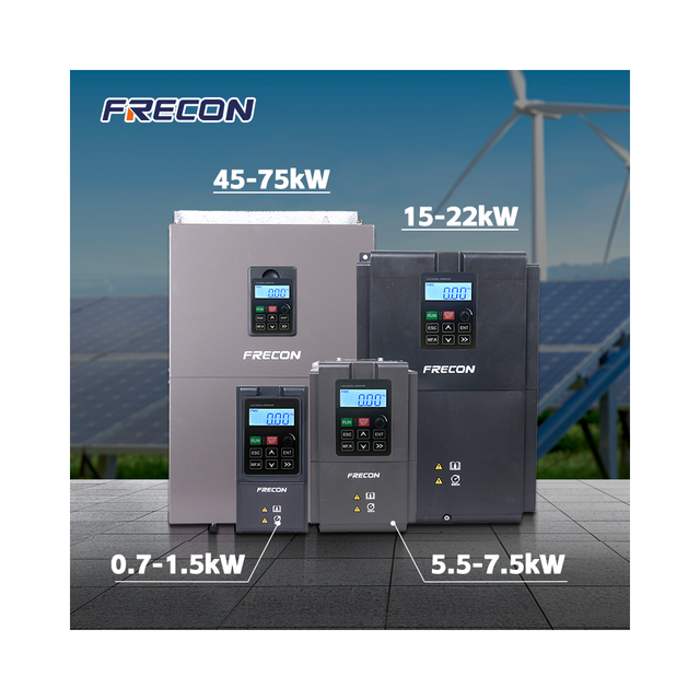 220V 380V Variable Frequency Converter Inverter 4KW-15KW Solar Water Pump Drive 3000W Rated Power Motor Nominal Voltage 15KW