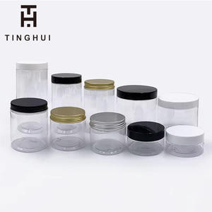 Tarro de plástico vacío de 100ml, 120ml, 4oz, 150ml, 180g, 6oz para crema facial y loción corporal con tapa - Product Image 1