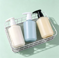 Flacon pompe à lotion en plastique vide de 200 ml, flacon rectangulaire pour lotion corporelle, crème pour les mains, emballage cosmétique pour soins de la peau