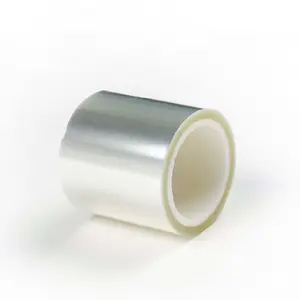 Deson8075 película protetora de silicone, rolo de filme de proteção transparente e dobrável de metal