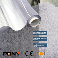 Film souple en PVC sur mesure, feuille de protection transparente en vinyle pour la protection des meubles