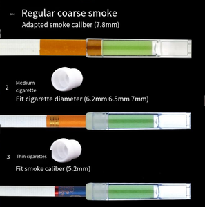 Filtre à cigarettes jetable pour hommes, modèle T113, avec filtre en coton vert - Product Image 5
