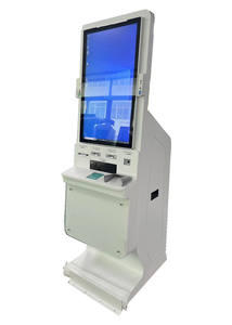 Kiosque gouvernemental à double écran de 21.5 pouces Terminal Self Service Check in A4 <span class=keywords><strong>Report</strong></span> Printing Scanner Kiosk - Product Image 5