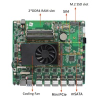 Serveur industriel 1U de 11e génération, montage en rack, I3-1115G4, I7-1165G7, I221, I225, 6 ports LAN, NAS, machine virtuelle, console VGA, SSD M.2