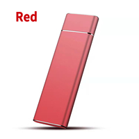 Disque dur externe portable en métal coloré SSD 80 Go 256 Go 512 Go 1 To 2 To 4 To 8 To 16 To USB 3.1 Noir Argent Bleu Rouge Or