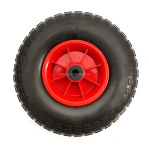 <span class=keywords><strong>Rueda</strong></span> sólida de 13 pulgadas y neumático de PU 4,00-6 a prueba de pinchazos <span class=keywords><strong>Carretilla</strong></span> de diámetro de <span class=keywords><strong>16mm</strong></span> <span class=keywords><strong>Rueda</strong></span> de espuma de PU - Product Image 6