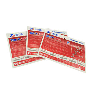 Stampa personalizzata a prova di umidità e incisione con chiusura a chiusura con esca Wrorm borsa per esche da pesca - Product Image 2