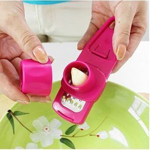 Garlic Grinder Multi Function Garlic Press Kitchen Tool Food Grade Manual Operated For Garlic And Ginger - Product Image 2