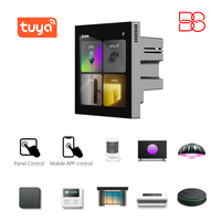 Kit de Seguridad Inteligente para el Hogar con Pantalla Táctil Multifuncional de 3.0-3.9 Pulgadas, Android, App Tuya, WiFi, Control Central, Amplificador de Música de Pared
