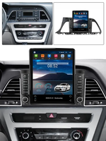 Autoradio Tesla Android 13 4+64 Go avec écran IPS 2.5D pour Hyundai Sonata9 2015-2018, GPS, Bluetooth, écran partagé, lecteur DVD