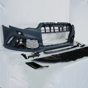 Nuevo Parachoques Delantero de Alta Calidad Marca PNB para Audi A6 C7 S6 12-15, Estilo RS6 C7.5 16-18, Kit Negro Brillante - Product Image 6