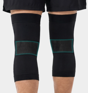Manchons de compression respirants pour le soutien des genoux, pour le football, le basketball et les activités de plein air – Fabricant - Product Image 4