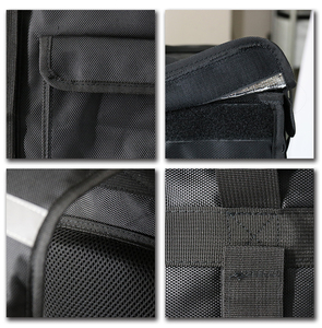 Negro térmica entrega <span class=keywords><strong>mochila</strong></span> <span class=keywords><strong>comida</strong></span> Pizza bolsa de entrega con capa separada - Product Image 6