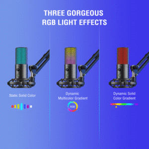 Fifine <span class=keywords><strong>T669</strong></span>โปรคอนเดนเซอร์ไมโครโฟนสำหรับเล่นเกม, ไมโครโฟโนไมโครโฟนสำหรับบันทึกในสตูดิโอของ YouTube มืออาชีพ - Product Image 6