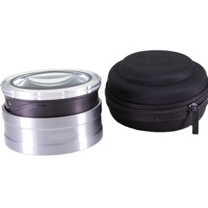 Lupa de bolsillo con lupa de mano iluminada, 3 LED de la mejor calidad, con lupa de trabajo de 4 horas para baja visibilidad, venta al por mayor, 2020 - Product Image 3