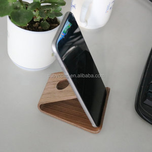 Venta al por mayor de madera de haya estable de buena calidad soporte para teléfono móvil - Product Image 3