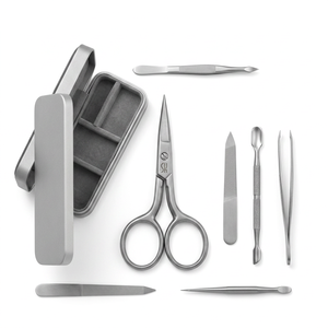 Ciseaux à ongles en acier inoxydable pour kit de soin des ongles et ensemble d'outils de toilettage professionnels - Product Image 2