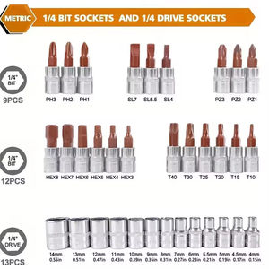 Juego de Llaves de Trinquete Podofo para Reparación Automotriz, 216 Piezas, Reparación de Inyectores CRIN, Personalizable, Soporte OEM - Product Image 4