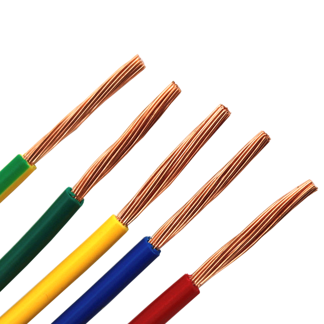 Shock-resistant Thhn Electrical Wire Red Electrical Wire Cable Stranded Copper Wire