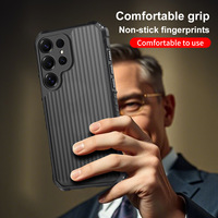 Compatible avec les modèles S26 Ultra, S25 Ultra et S24 Ultra, coque de téléphone texturée anti-rayures et antichoc avec motif animal