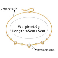 Kalung Wanita Trendy Novirassine dari Baja Anti Karat, Berlapis, Motif Bulan dan Kupu-kupu, Perhiasan Fashion Global, Produk Terlaris