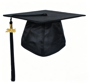 Gorro de Graduación Cuadrado de Punto Mate Multicolor Duradero con Borla, Estola de Graduación, 100% Poliéster, Unisex para Adultos - Product Image 6