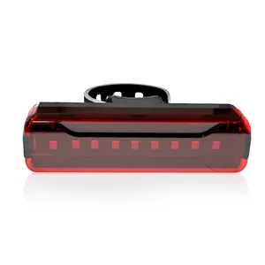 Wholesale Popular Vehicle Security Alarm Waterproof IP65 UsB Rechargeable Taillight Rechargeable Bike Led Light