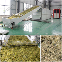 Équipement de séchage à grande échelle pour foin, paille, fourrage vert, aliments pour animaux, ensilage