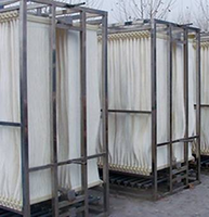 Attrezzatura MBR Integrata Portatile con PLC, Pompa e Riduttore per Impianti di Trattamento Acque Reflue, 1 Anno di Garanzia, Acciaio al Carbonio Anticorrosione, 50t/Giorno