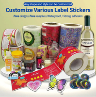 Autocollants personnalisés de haute qualité, étiquettes adhésives, étiquettes pour bougies, impression d'étiquettes personnalisées, impression d'étiquettes personnalisées