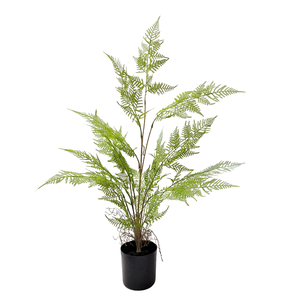 ต้นเฟิร์นพลาสติกตกแต่งบ้าน ภายในและภายนอก ขนาด 60*90 ซม. ต้นไม้ประดิษฐ์ บอนไซ ต้นไม้ตกแต่ง - Product Image 1