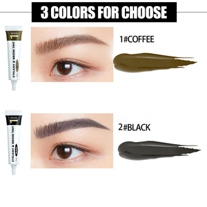 Custom Logo <b>Colorful</b> Medium Natural Eyebrow Tinting Enhancer <b>Pencil</b> Long Lasting Lash Tint Dye Kit Professional - Product Image 3
