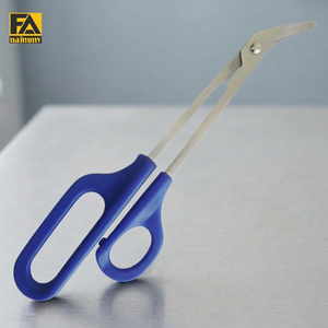 Naimmy Manicure Scissors Stainless Steel Curved Blade <b>Plastic</b> Handle Sharp Tip Cuticle Trimmer Beauty Tools for Adults - Product Image 4