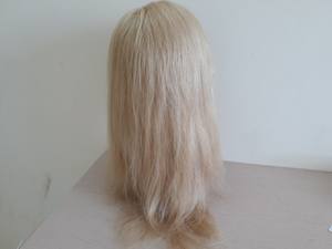 วิกผมมนุษย์สีบลอนด์บ๊อบวิกผมลูกไม้เต็มศีรษะผมมนุษย์สีบลอนด์วิกผมลูกไม้ใส HD 613 - Product Image 5