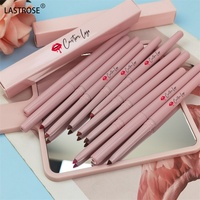 Crayon à lèvres longue durée rose en gros, crayon à lèvres vegan, crayon à lèvres à label privé, crayon à lèvres crémeux à haute pigmentation