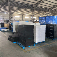 Feuille de plastique ondulé PP pour la protection temporaire en construction |   Imperméable et ignifuge