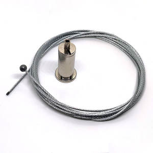 Chaîne <span class=keywords><strong>de</strong></span> <span class=keywords><strong>suspension</strong></span> <span class=keywords><strong>de</strong></span> <span class=keywords><strong>kit</strong></span> <span class=keywords><strong>de</strong></span> câble <span class=keywords><strong>de</strong></span> <span class=keywords><strong>suspension</strong></span> d'éclairage <span class=keywords><strong>de</strong></span> 1 mètre <span class=keywords><strong>de</strong></span> qualité supérieure <span class=keywords><strong>pour</strong></span> des lumières <span class=keywords><strong>de</strong></span> panneau - Product Image 3