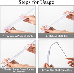 Mesin jahit swakriya sabuk telinga terbalik panjang pengait pembalik manik-manik silikon kait tabung sabuk kain jahit - Product Image 2